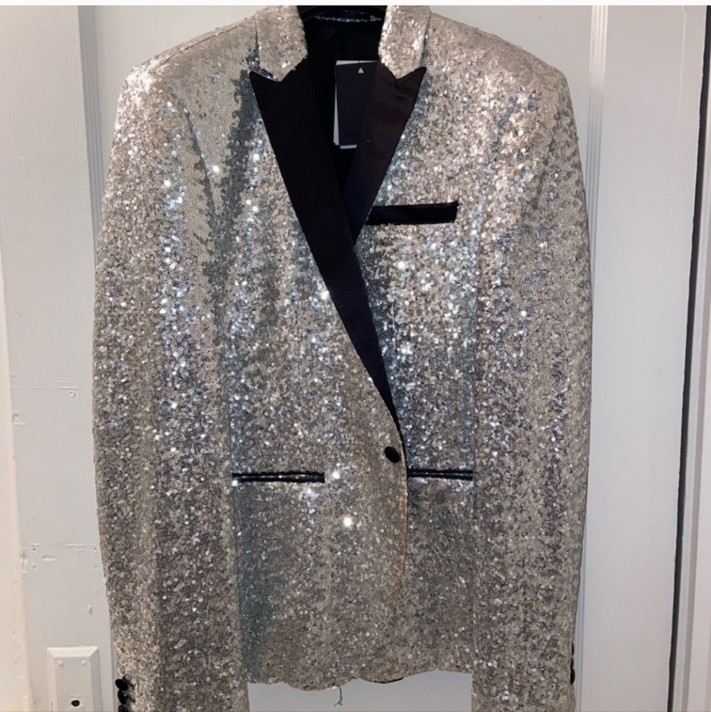 ASOS Mens sequined blazer 38S